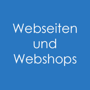 Webseite und Webshops