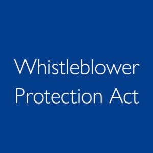 Whistleblower Protection